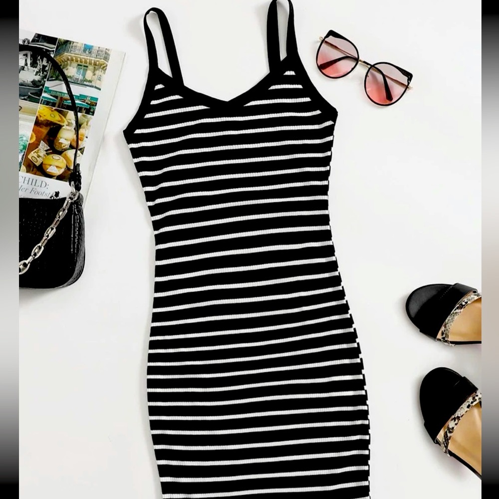 Tank Dress 🖤 Knit Summer Shein